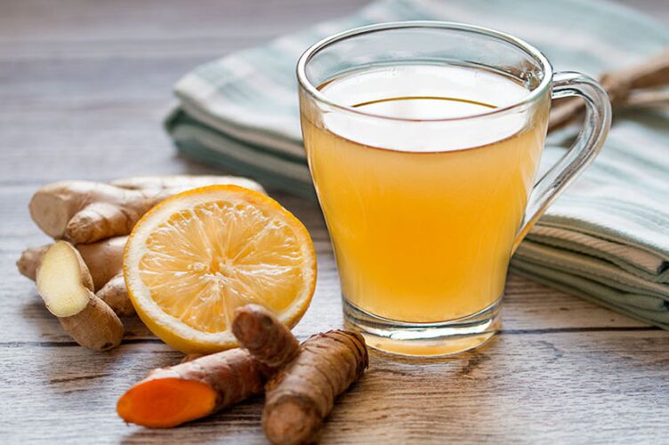 Ginger tea - a medicinal drink that increases the potency of a man's diet